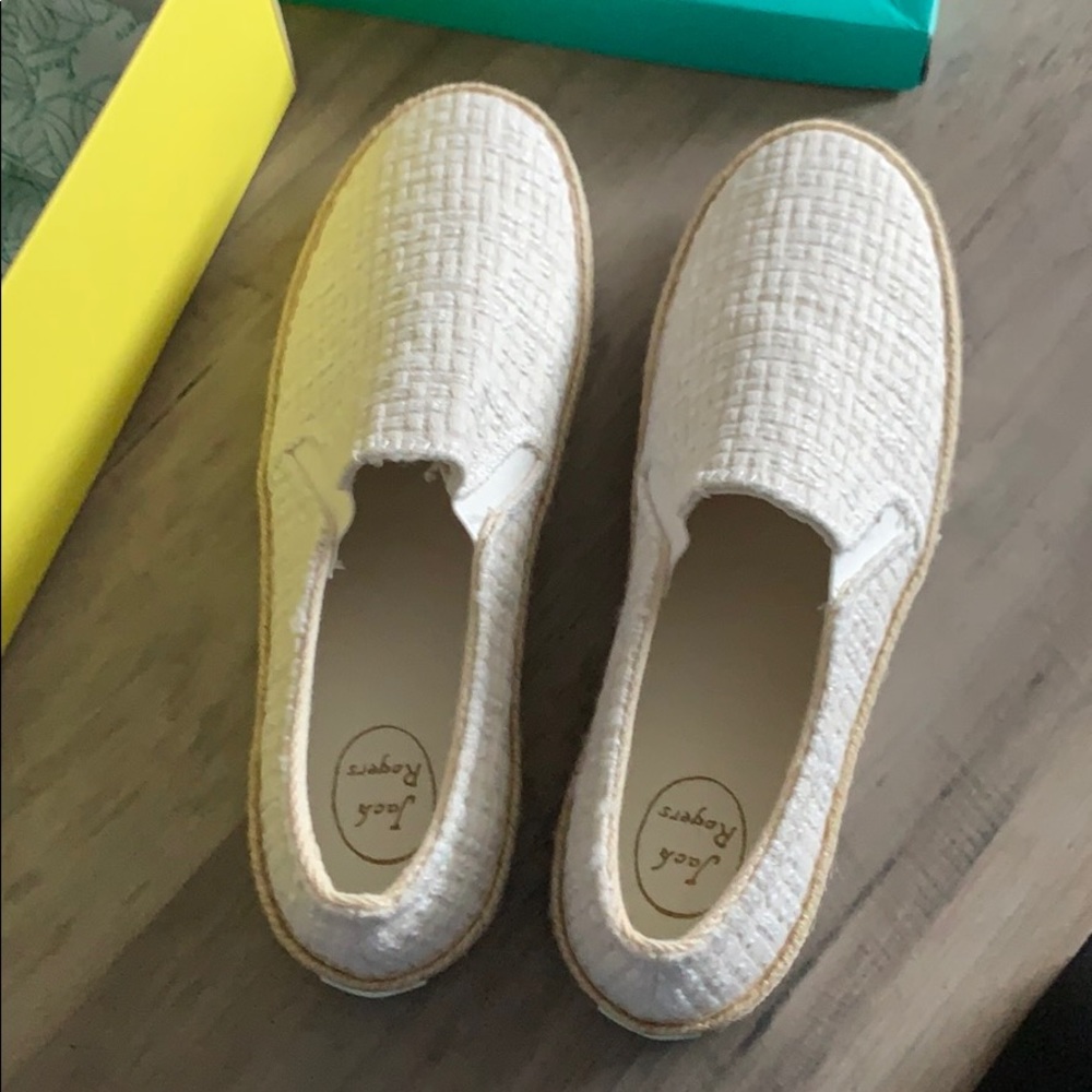 Jack Rogers new in box slip on shoes size 9